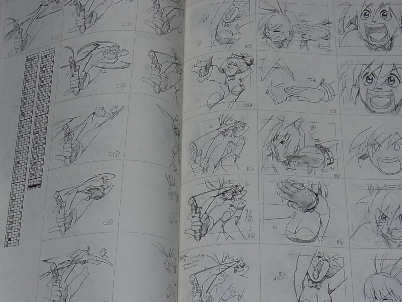 3-7 Days from Japan FLCL Key Frame Art Collection GROUND WORK OF FLCL 222 page 