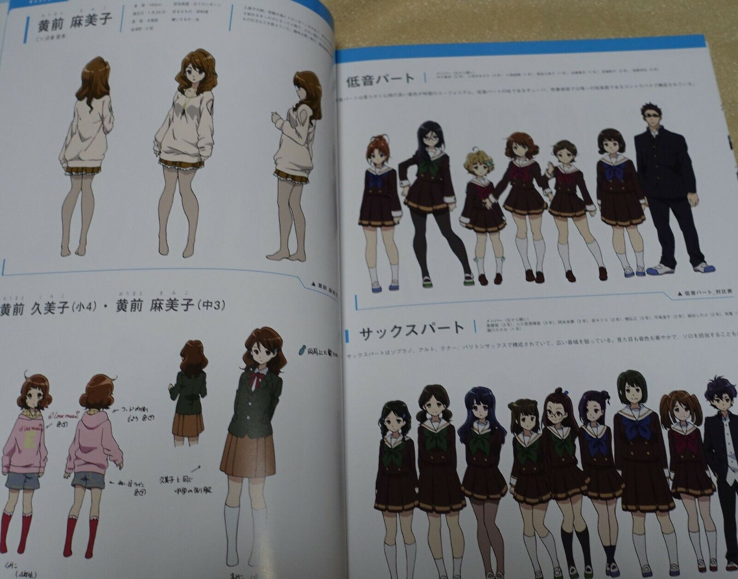 Sound! Euphonium Official DESIGN WORKS Art Book 