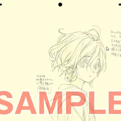 C99 Yukiko Horiguchi 22/7 Anohi no Kanojotachi Animation note & Print Key Frame 