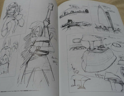 The FLCL Archives Illustration Design Work Key Frame Art 248page 