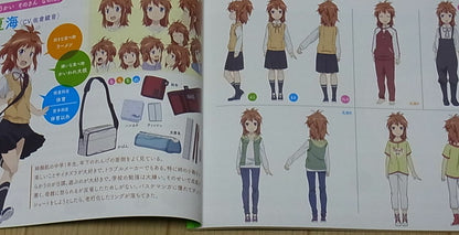 Non Non Biyori Character Key Frame Art Book 3 
