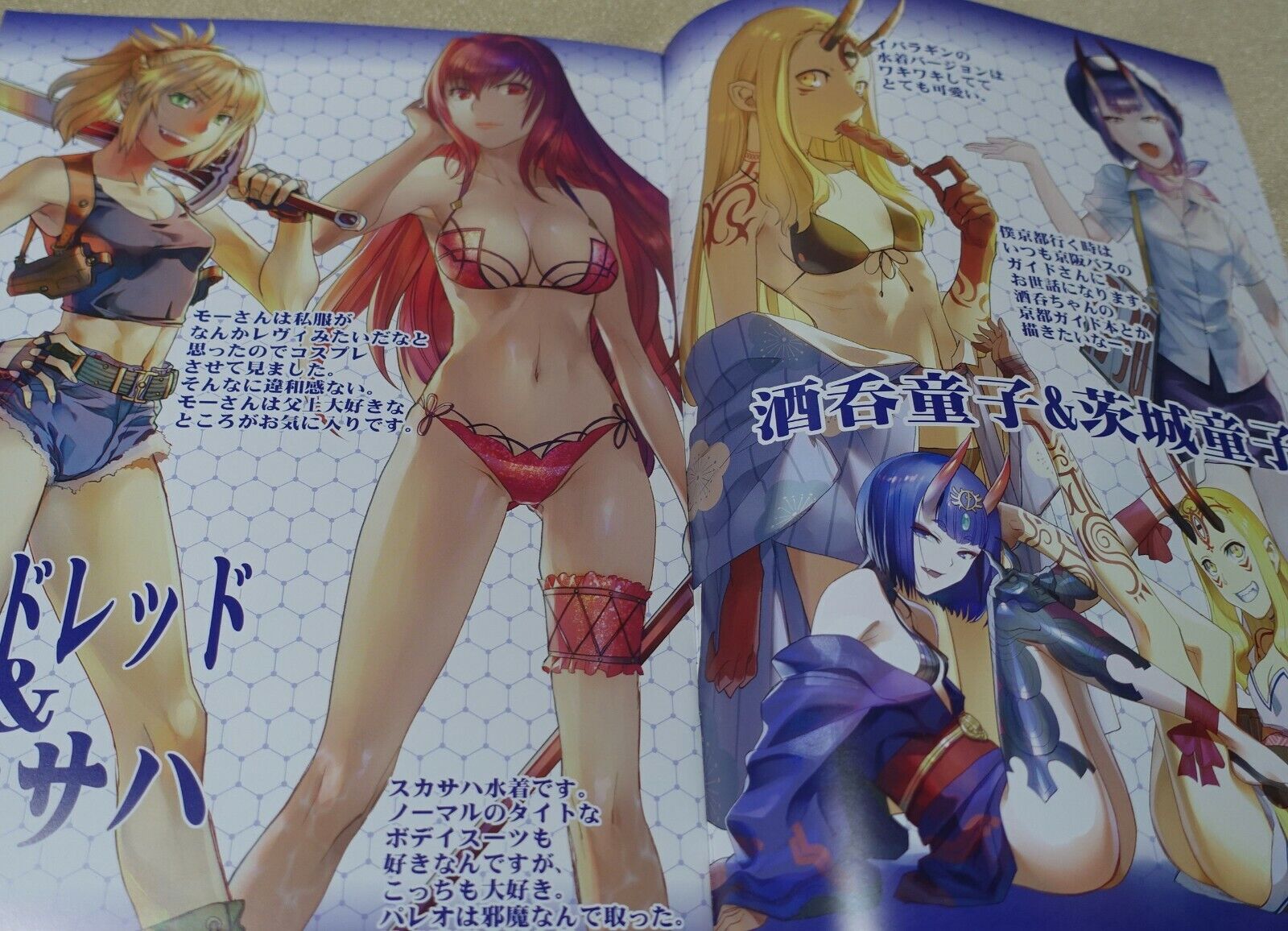 Rei Hiroe Fate Grand Order FGO Color Fan Art Book Rakugaki hon 