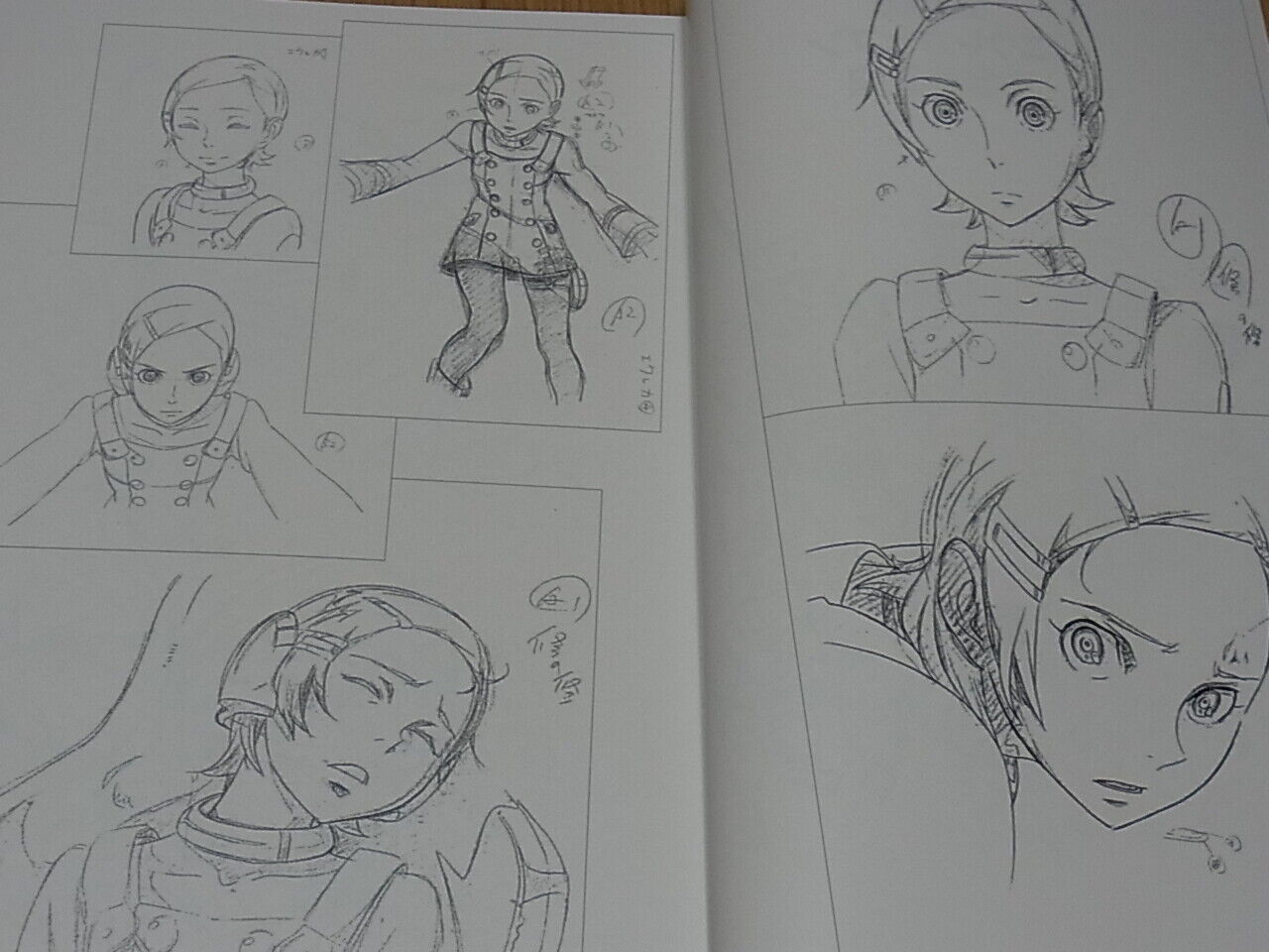Kenichi Yoshida Eureka Seven Reference Arts for the Key Animation Art Book C96 