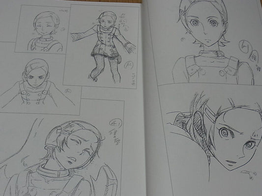 Kenichi Yoshida Eureka Seven Reference Arts for the Key Animation Art Book C96 