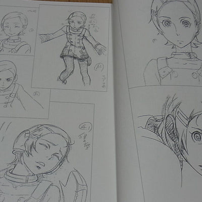 Kenichi Yoshida Eureka Seven Reference Arts for the Key Animation Art Book C96 