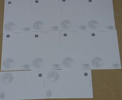 Takeshi Obata Exhibition Event Death Note Art Post Card 10 Pieces Set with Case 