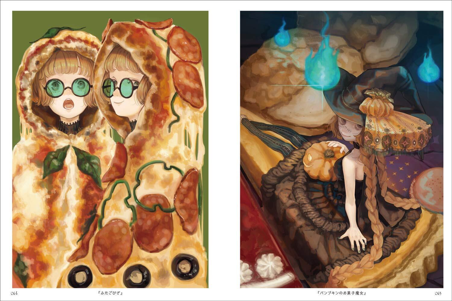 mizumizutori Illustration Art Work Book Madoromi no Yume to Hikari no Hakoniwa 