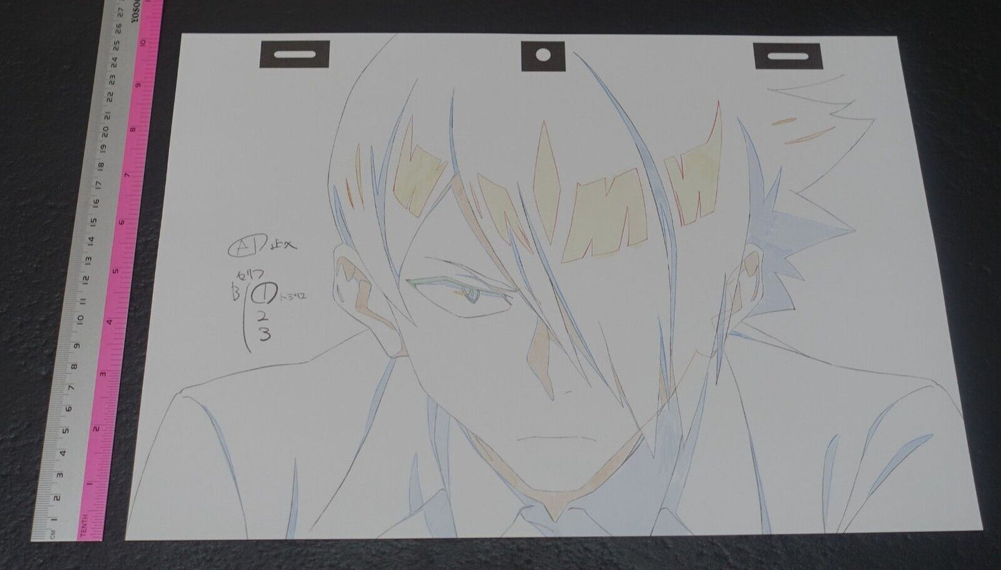 SSSS.DYNAZENON GRIDMAN Reproduction Key Frame Art Sheet Knight 