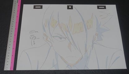 SSSS.DYNAZENON GRIDMAN Reproduction Key Frame Art Sheet Knight 