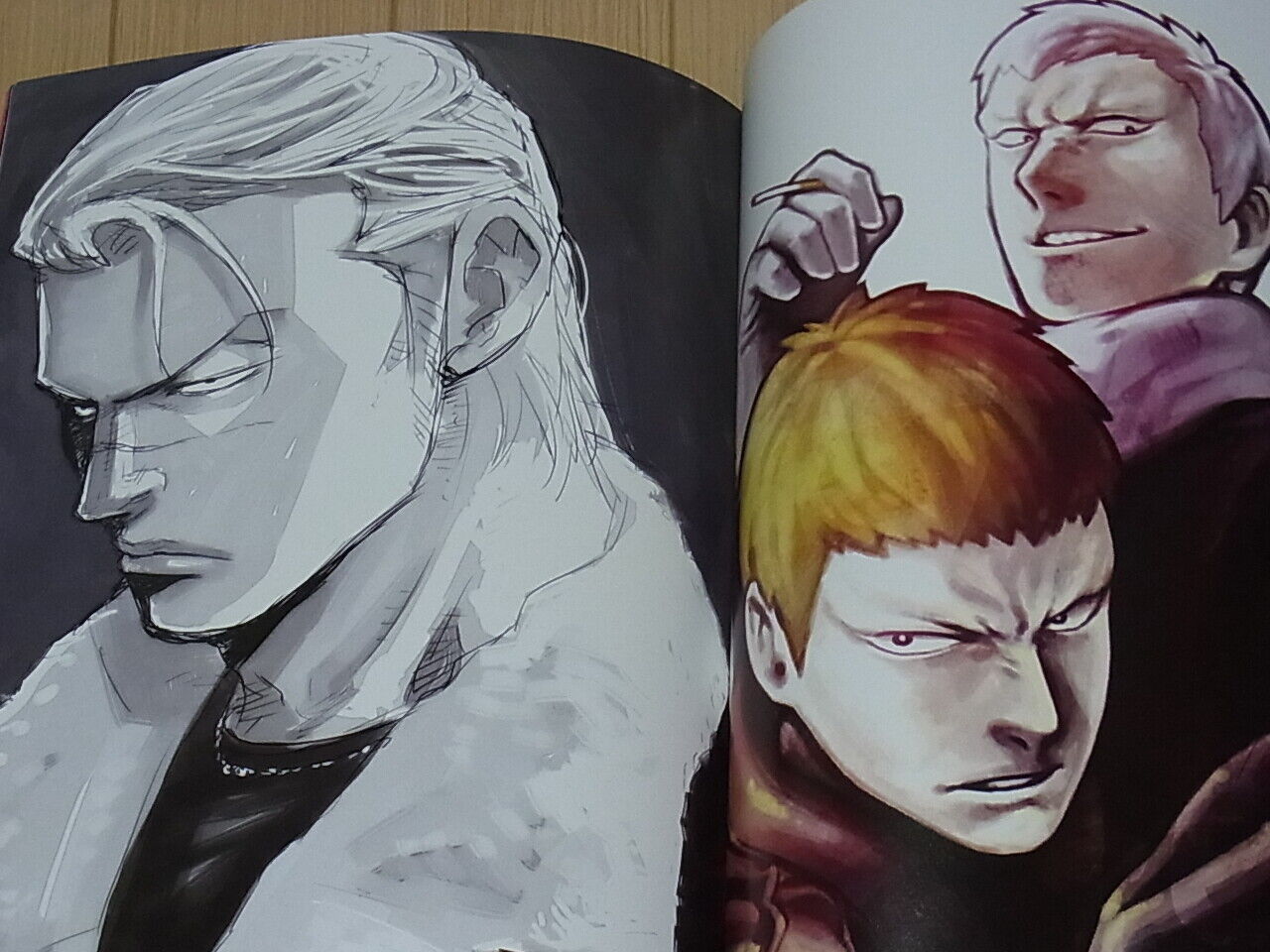 BND & enomoto crows worst Color Fan Art Book KWCQ 