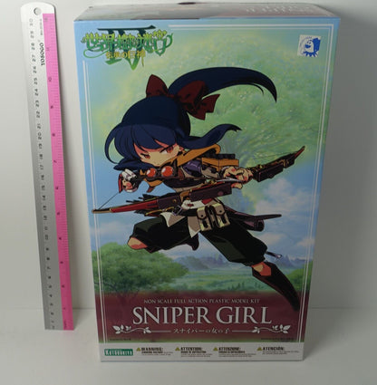 Sekaiju no MeiQ 5 Etrian Odyssey ACTION PLASTIC MODEL KIT SNIPER GIRL 