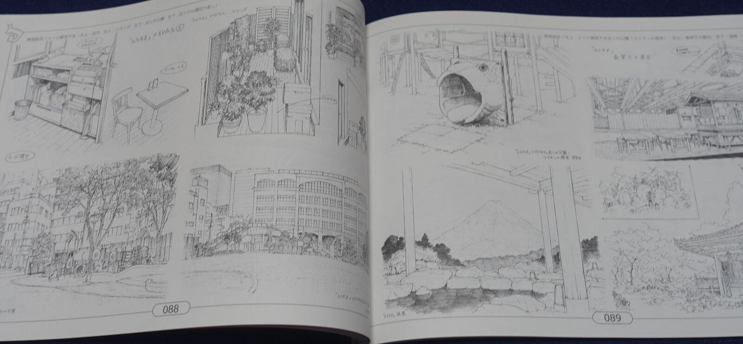 Animation Etotama Setting Art Book 
