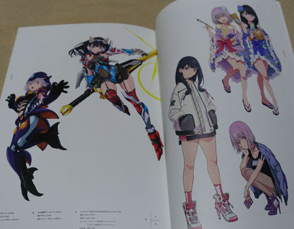 SSSS.GRIDMAN HEROINE ARCHIVE AKANE & RIKKA BOOK & POSTER 