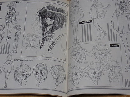 Outlaw Star Animation Setting Art Collection Book 114page 