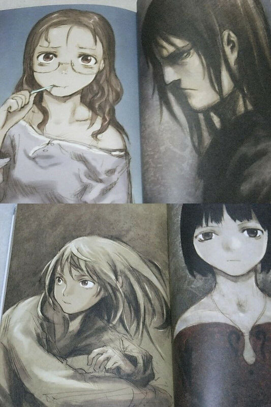 Yoshitoshi Abe Art Book easy drawings winter2007 RARE 