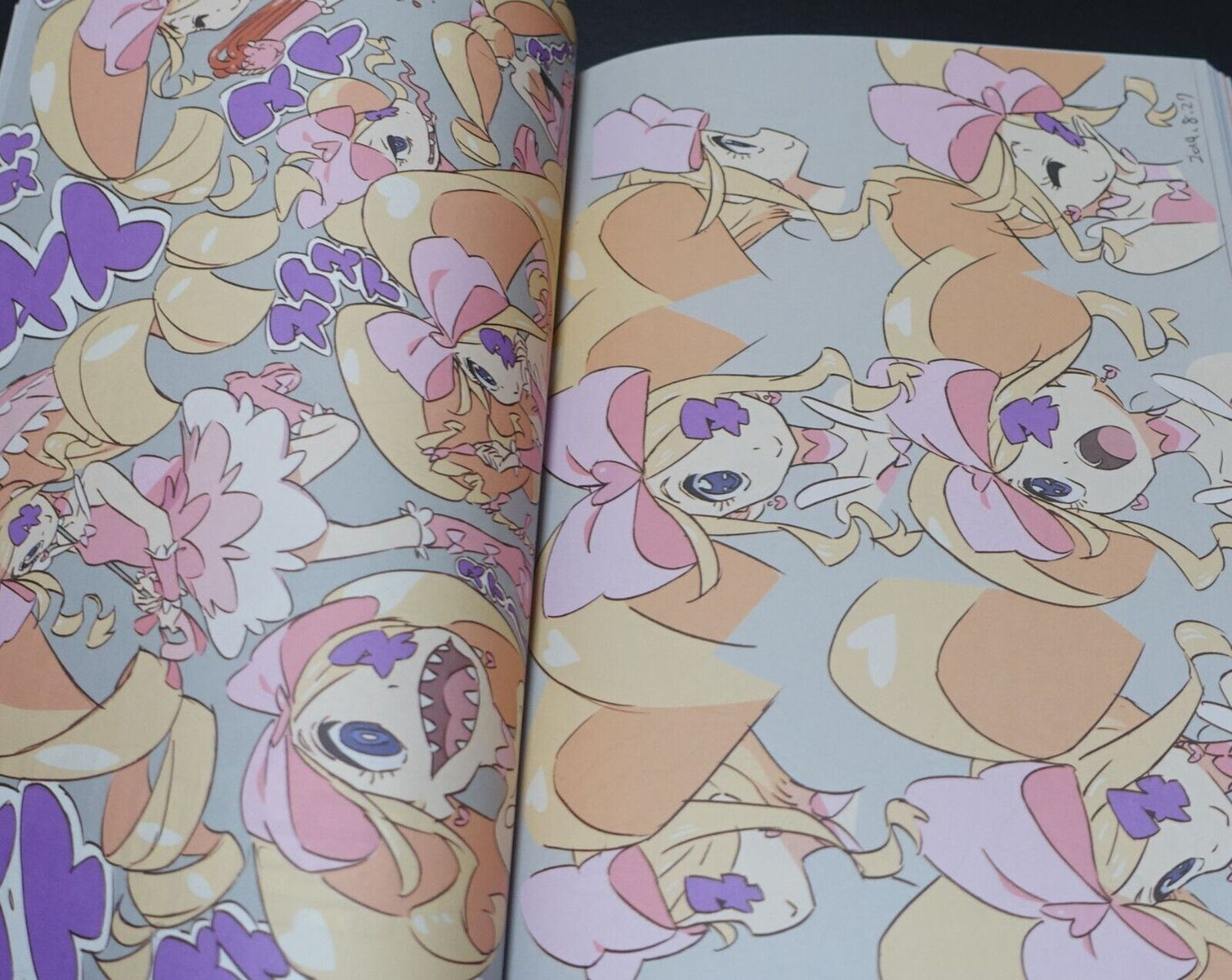 SUSHIO Kill la Kill Characters Art Book SUSHIOTAN 1-3 & LOVE LOVE KLKL & Sticker 