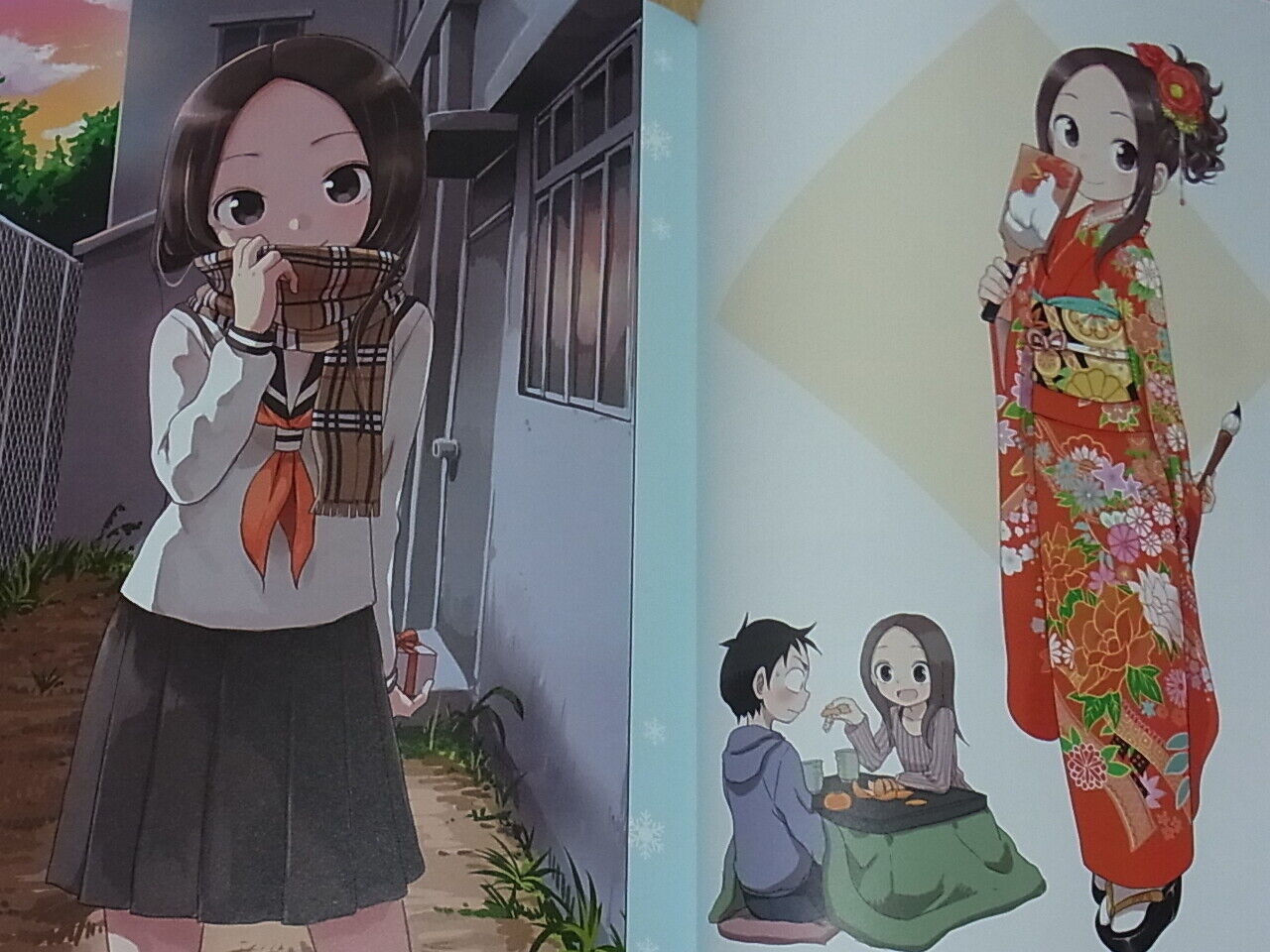 Soichiro Yamamoto KARAKAI JOZU NO TAKAGI SAN Illustration Book & Picture Set 