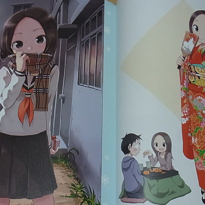 Soichiro Yamamoto KARAKAI JOZU NO TAKAGI SAN Illustration Book & Picture Set 