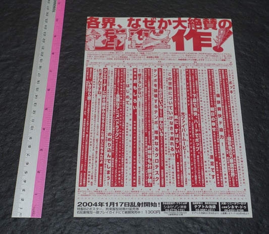 Dead Leaves Movie Promo Flyer 