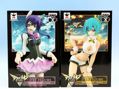 Aquarion EVOL DXF figure all set of 2 Mikono & Zessica 