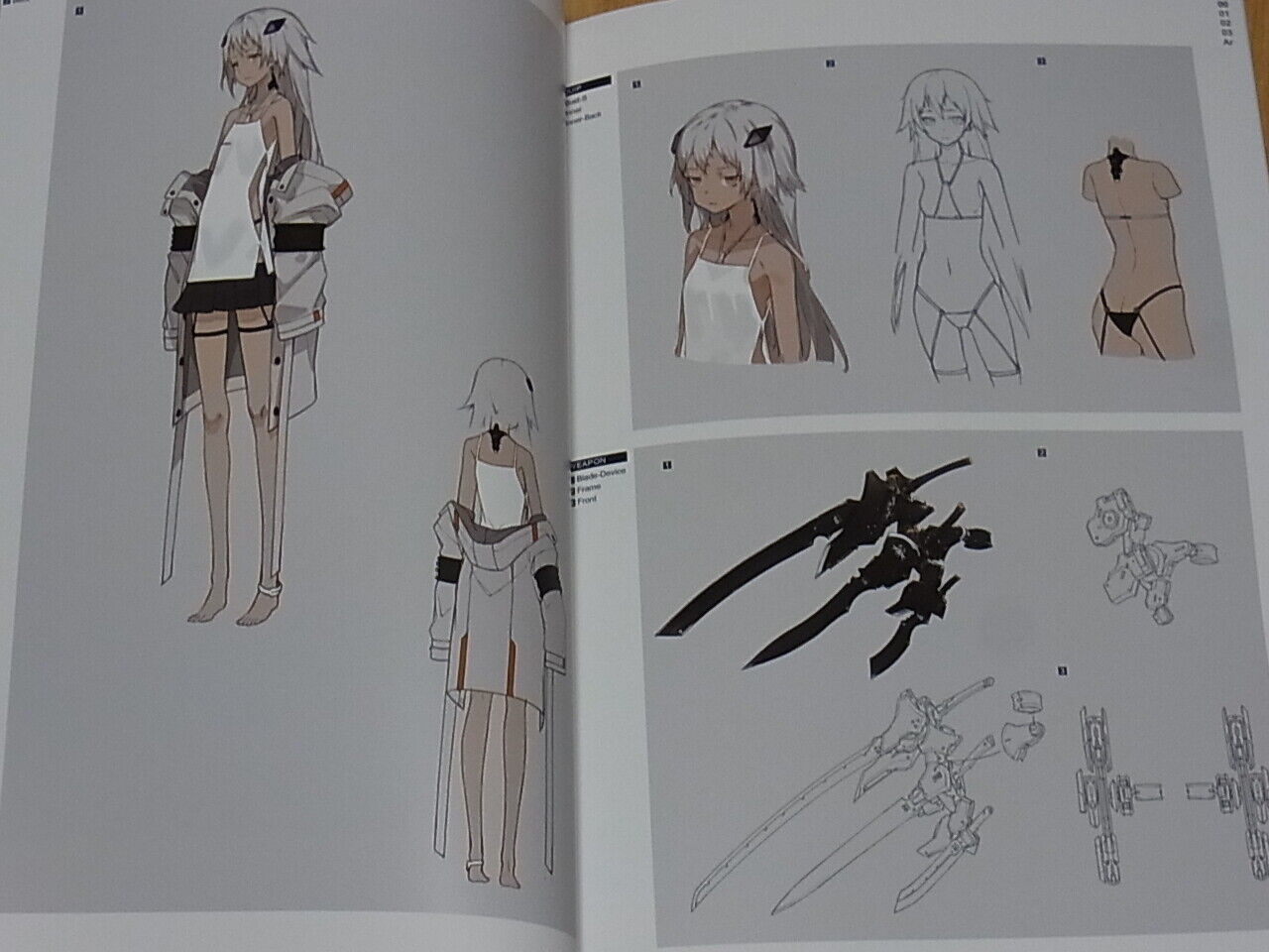 neko Original Art Book Heavy Armed High School Girls H.A.H.G.S 00 