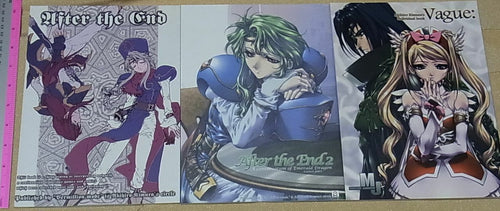 Akihiro Kimura EMERALD DRAGON Character Designer's Fan Doujinshi 3 Set 