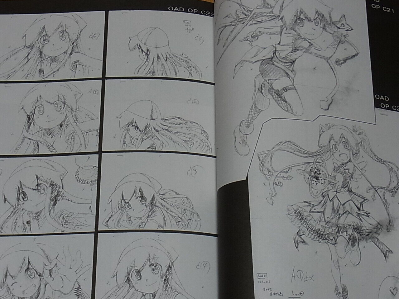 Albatross Shinryaku! Ika Musume Squid Girl Animation Key Frame Art Work 2.5 