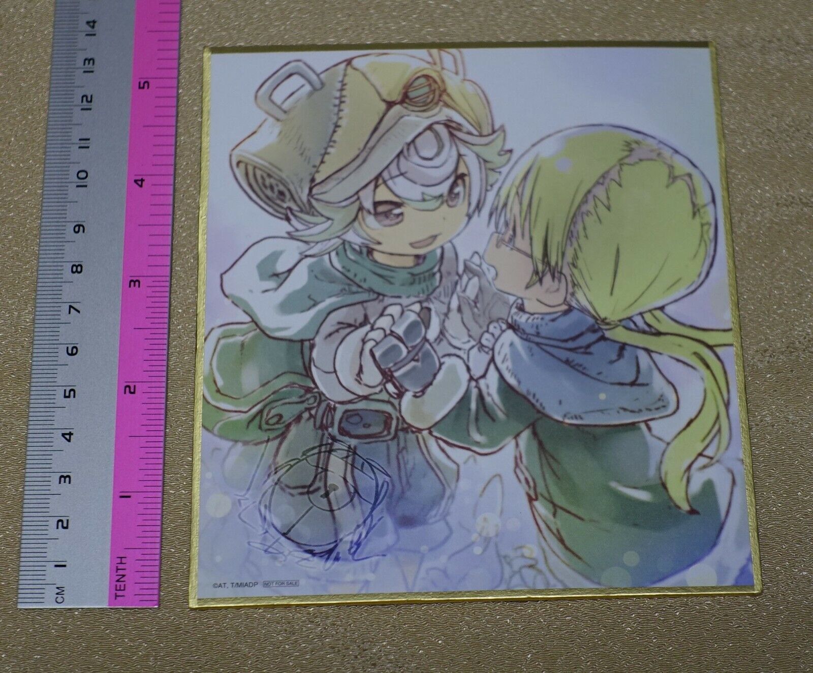 Tsukushi Akihito MADE IN ABYSS DAWN OF A DEEP SOUL ART BOARD Riko & Prushka 