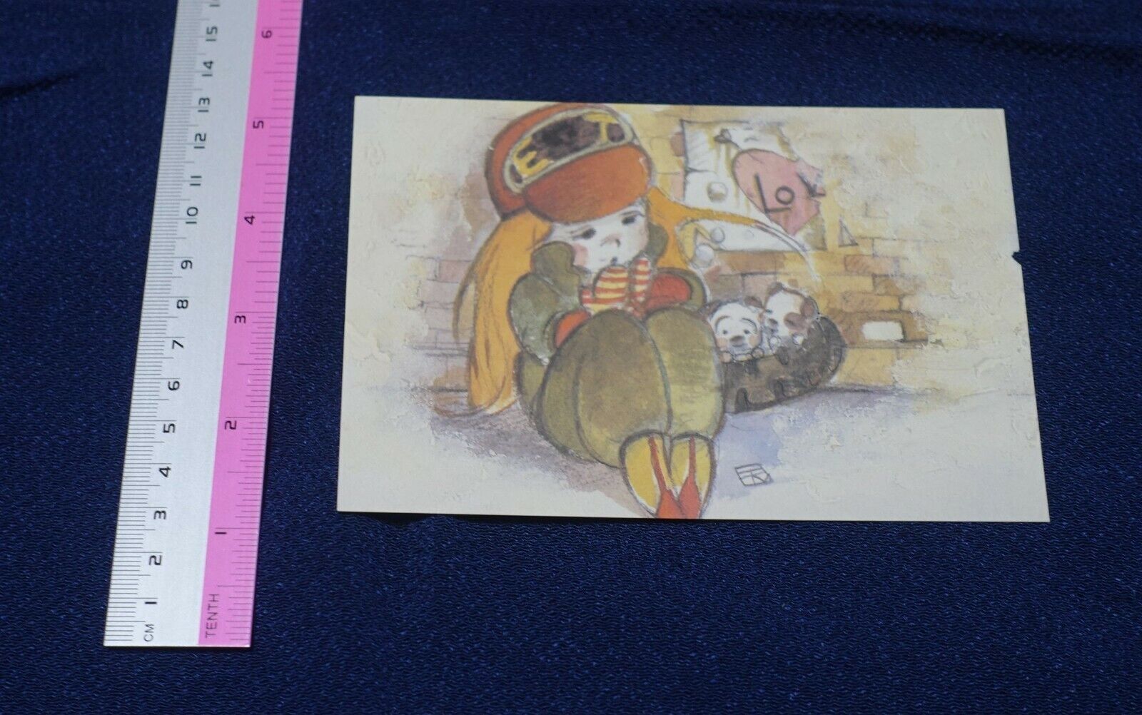 Post Card From Japanese Old Animation Magazine Genesis Climber MOSPEADA B 