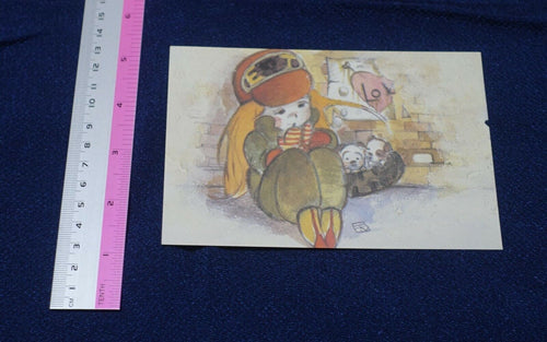 Post Card From Japanese Old Animation Magazine Genesis Climber MOSPEADA B 