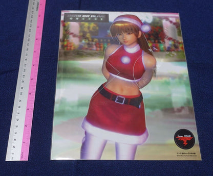 Dead or Alive Sticker Sheet Kasumi Santa Costume 