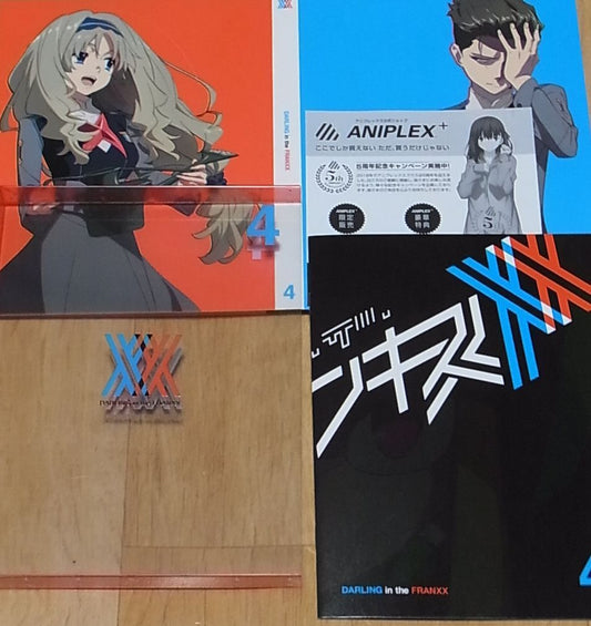 Darling in the Franxx DVD vol.4 & OST CD vol.02 21 tracks 