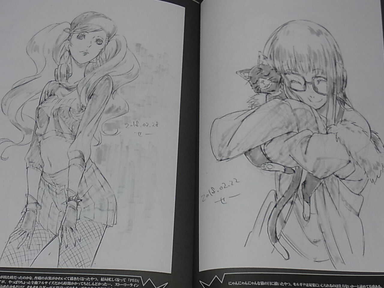 Persona5 Animation Staff Fan Art Doujinshi Book Rakugaki8 88page C95 