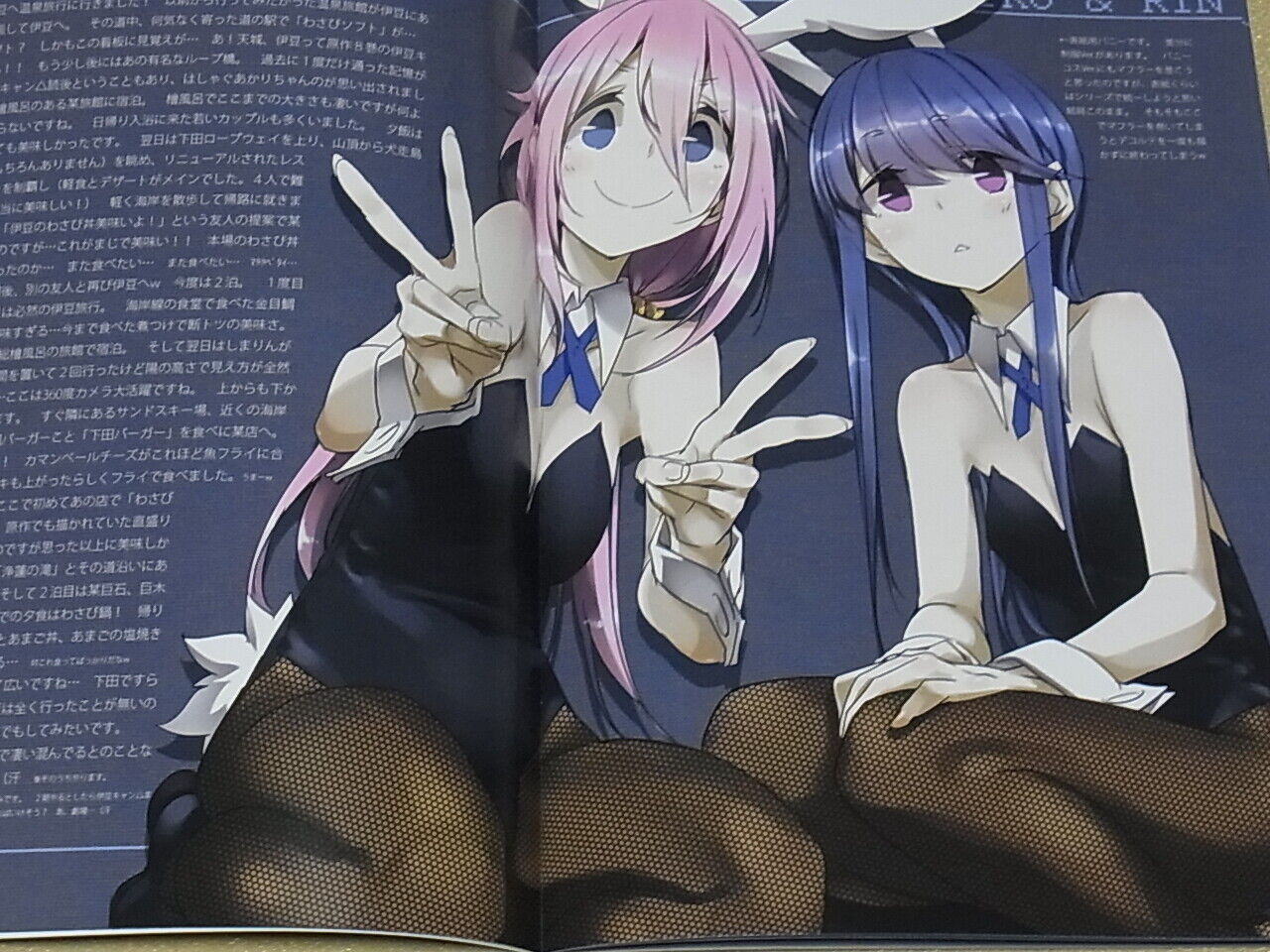 Tomoyasu Kurashima Laid-Back Camp Color Lingerie Art Book C97 30page 