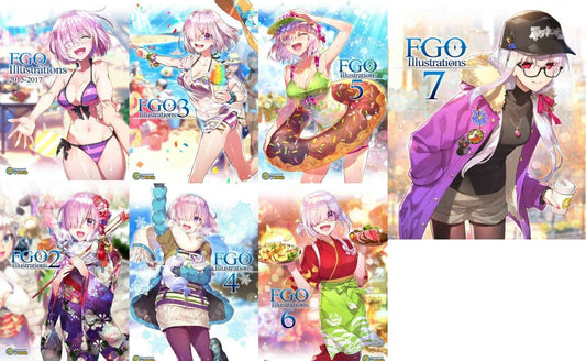 C99 ReDrop Fate Grand Order Color Fan Art Book FGO Illustrations 1-7 Pre-Order 