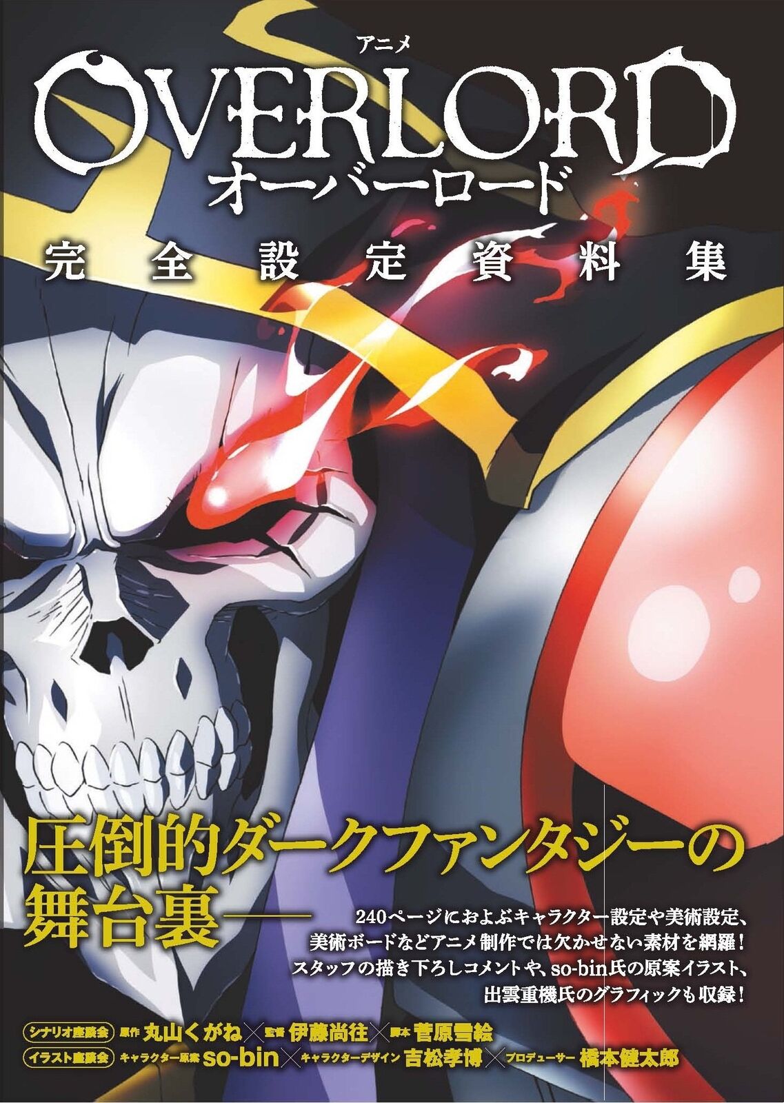 Anime Overlord Complete Setting Art Work Book 