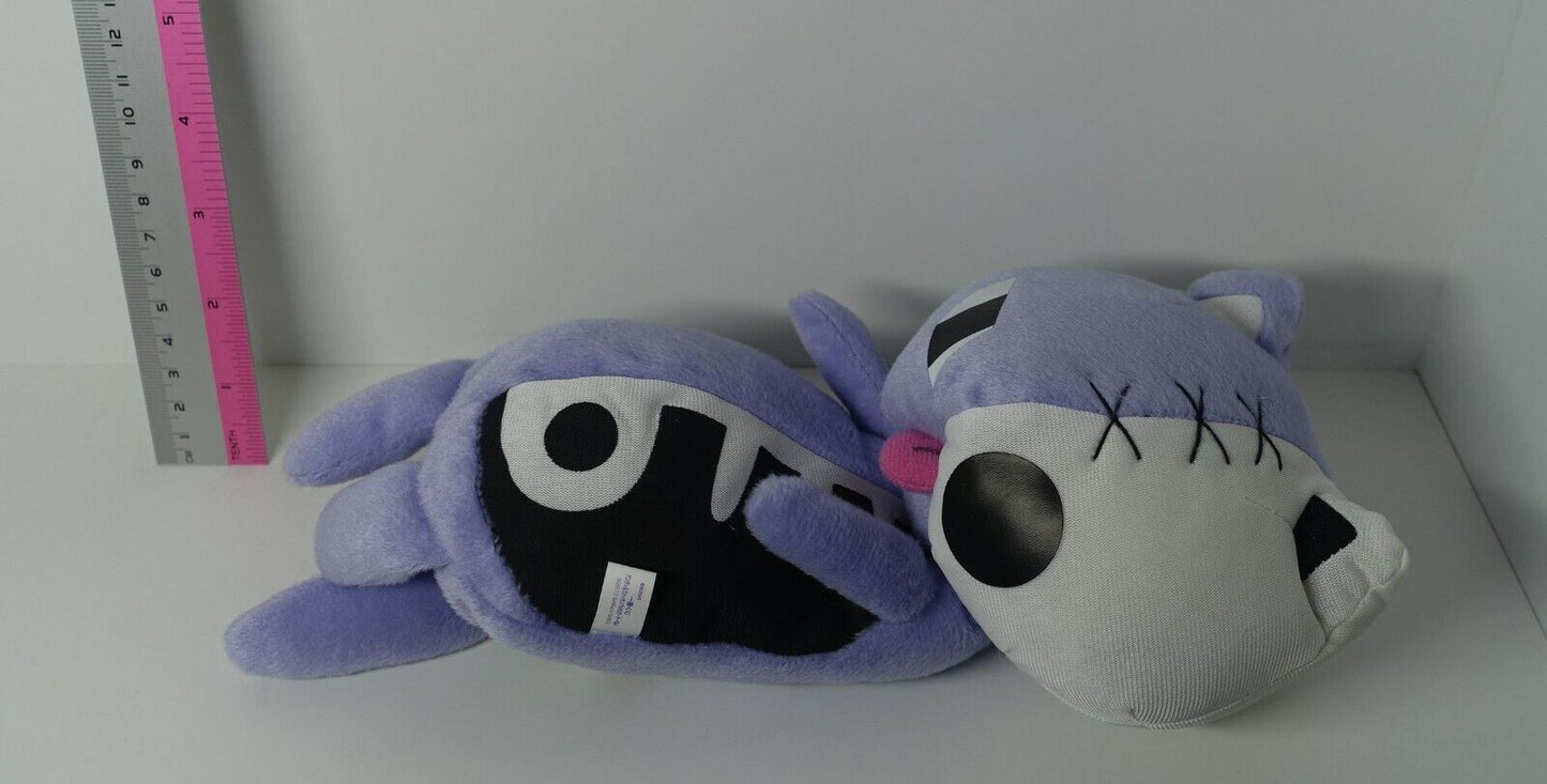 Panty & Stocking with Garterbelt Lottery C prize Honekoneko Plushie Skull Cat 
