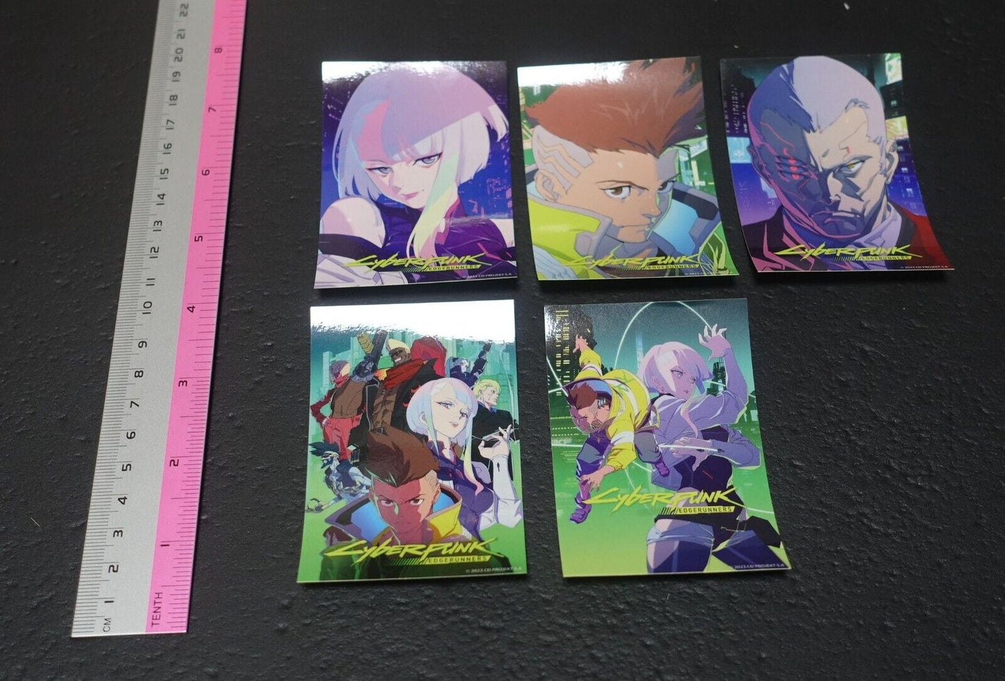 Cyberpunk Edgerunners Exhibition Event Item Seal Sticer 5 set 