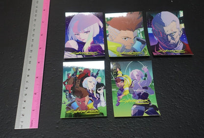 Cyberpunk Edgerunners Exhibition Event Item Seal Sticer 5 set 