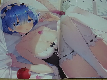 AYAMY x GAOU x YASUYUKI Re ZERO Rem Color Fan Art Book REM x3 