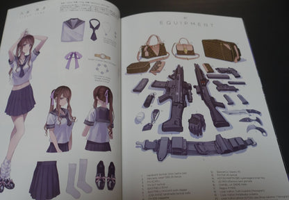 OCEANS55 KOH MINAGI Gun Action Comic & Illustration Book Killer Job 4 