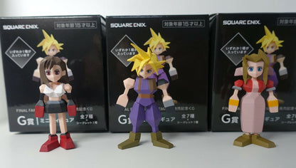 Final Fantasy Remake Lottery Figure Set Cloud Tifa Aerith 