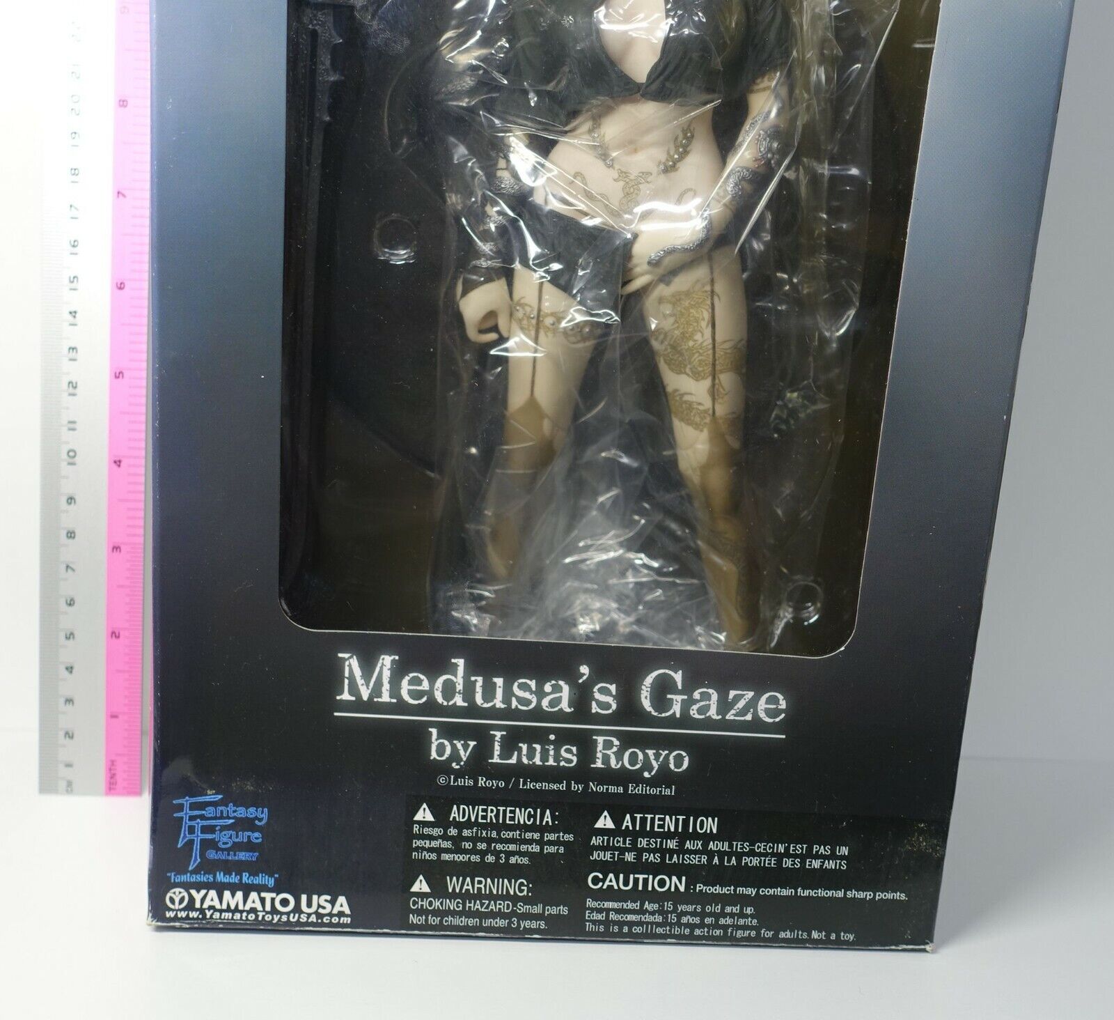 3-7 days from Japan Yamato Luis Royo Fantasy Figure Gallery Statue Medusa 