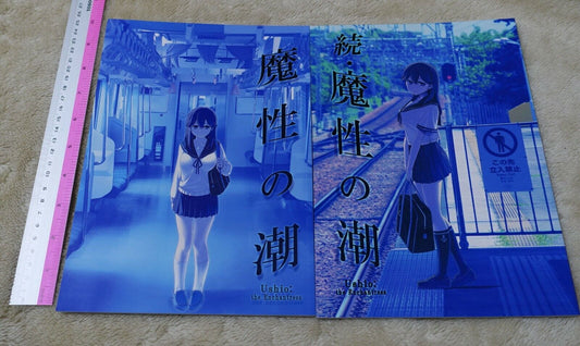 Kiseki Himura Nyuugyou Kantai Collection Fan Art Book Mashou no Ushio 1 & 2 Set 