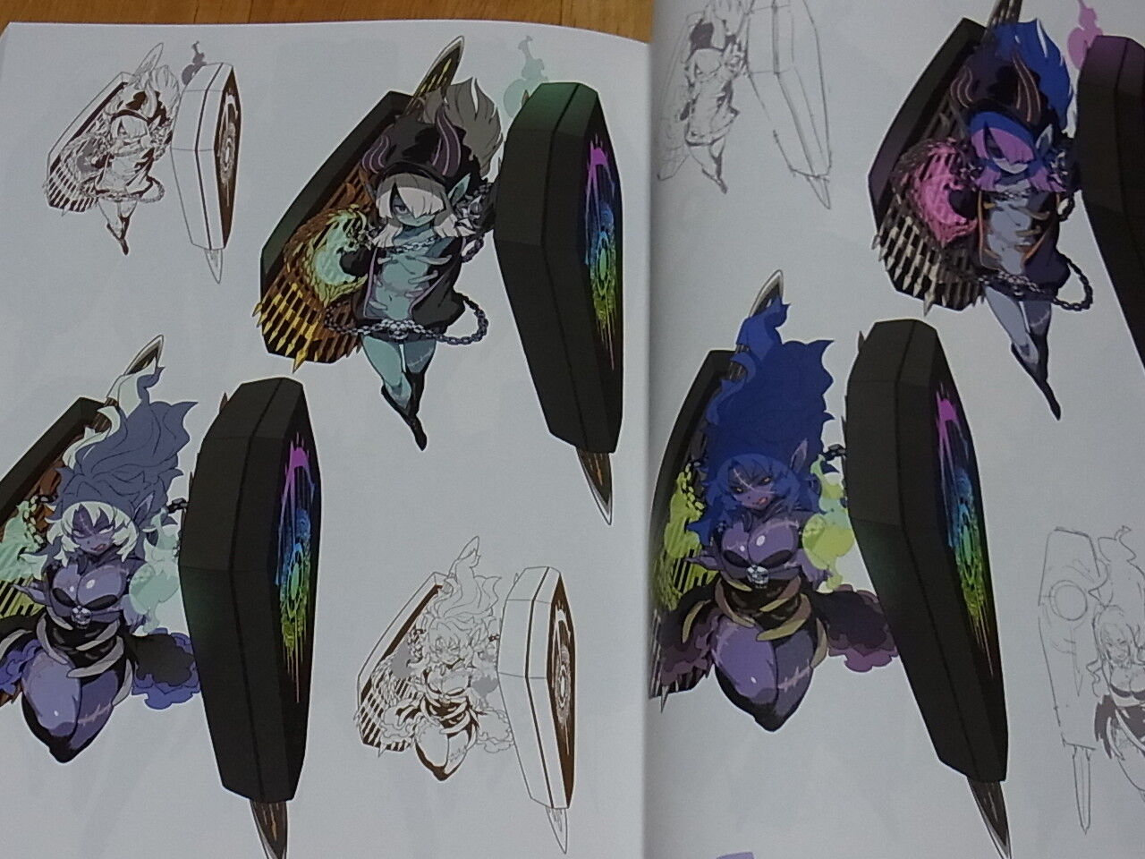 Sekaiju no MeiQ Etrian Odyssey 10th Anniversary Chacter Art Book 240page 
