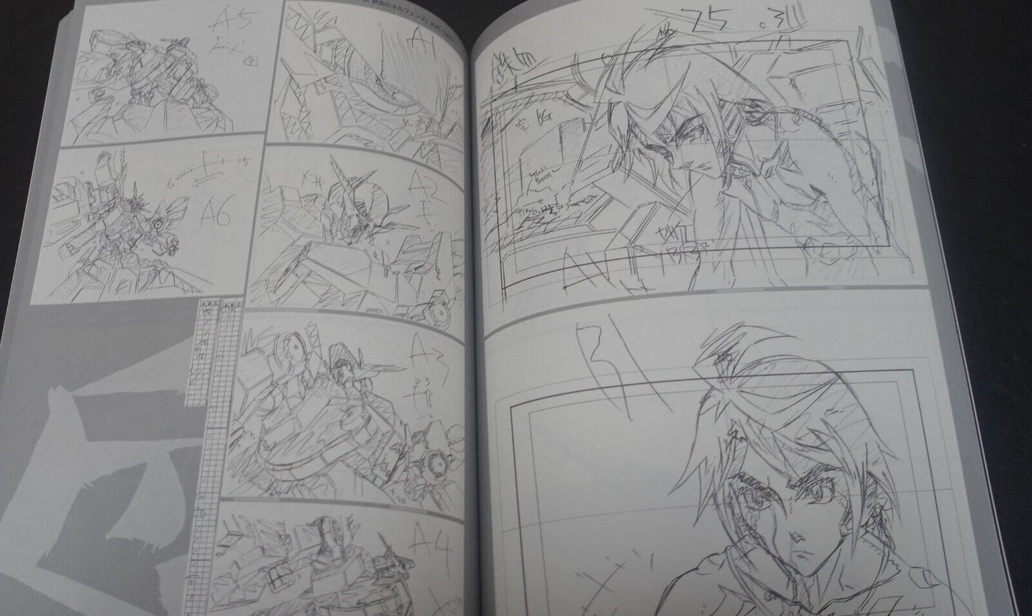Masami Oobari Gundam Iron-Blooded Orphans Key Frame Art Work Book 3 Set 