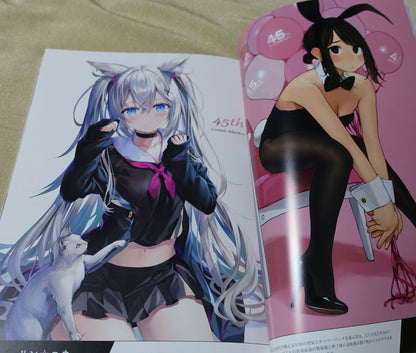 Comiket COMIC MARKET 45th Anniversary Book Air Comike2 with PVC Case 