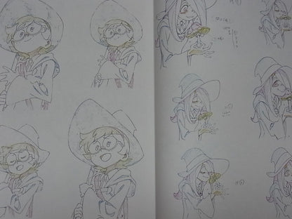 Little Witch Academia The Enchanted Parade Art Book 100page 