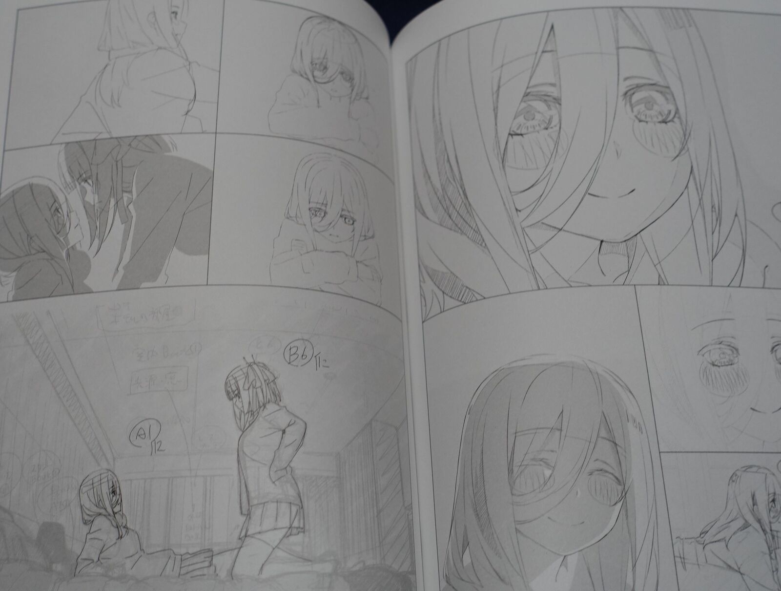 The Quintessential Quintuplets Animation Director Key Frame Revision Work Book 