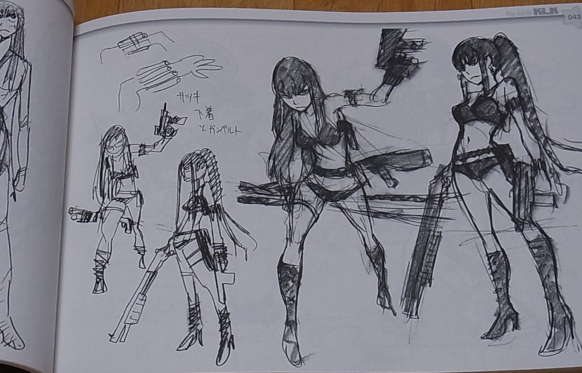 THE ART OF KLK Vol.2 Kill la Kill Design art Doujinshi Book 148page RARE C87 